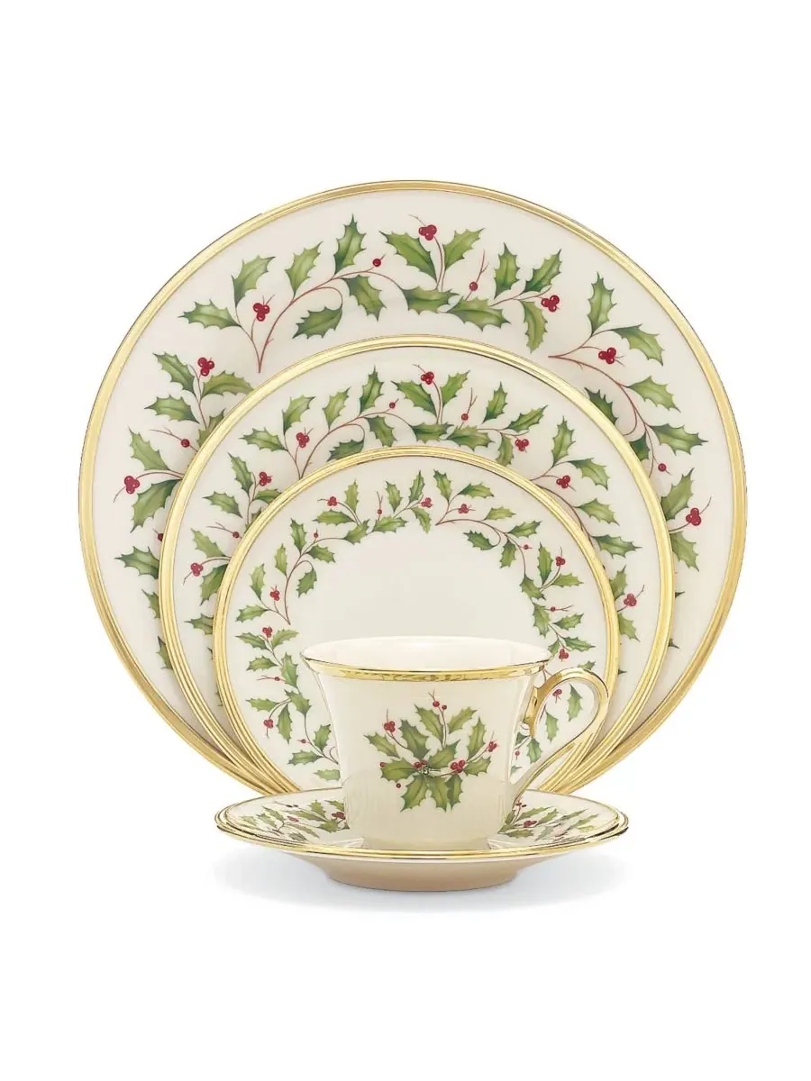 Праздничный набор посуды из 5 предметов Lenox — изображение 2 из 4, нет цвета