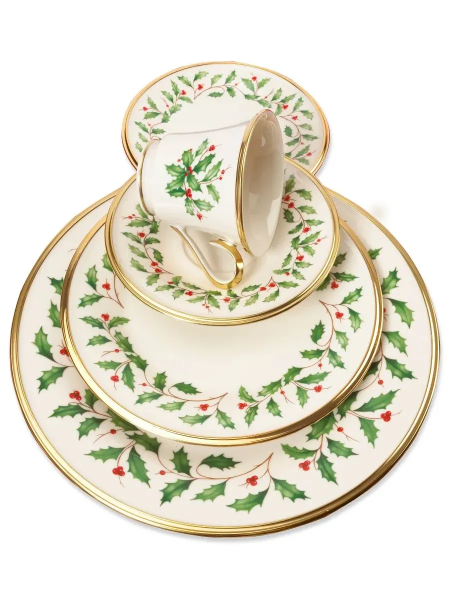 Праздничный набор посуды из 5 предметов Lenox — изображение 3 из 4, нет цвета