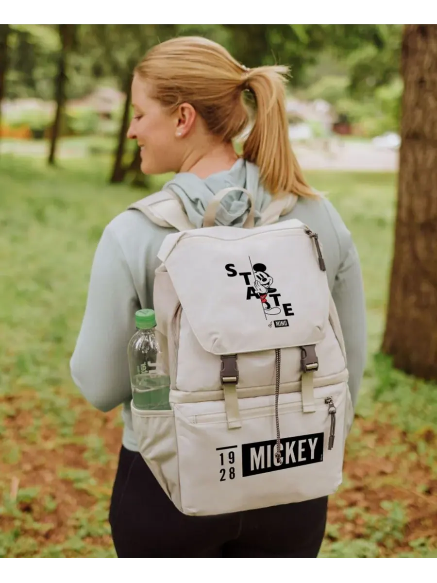 Рюкзак-холодильник Disney Mickey Mouse Tarana на 14 бутылок Oniva — изображение 3 из 7, серый