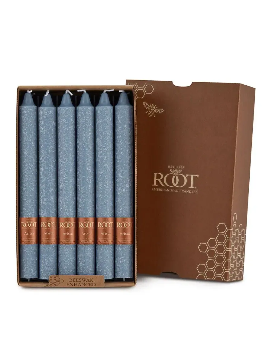 Набор свечей-таперов Arista Timberline, 12 штук ROOT CANDLES