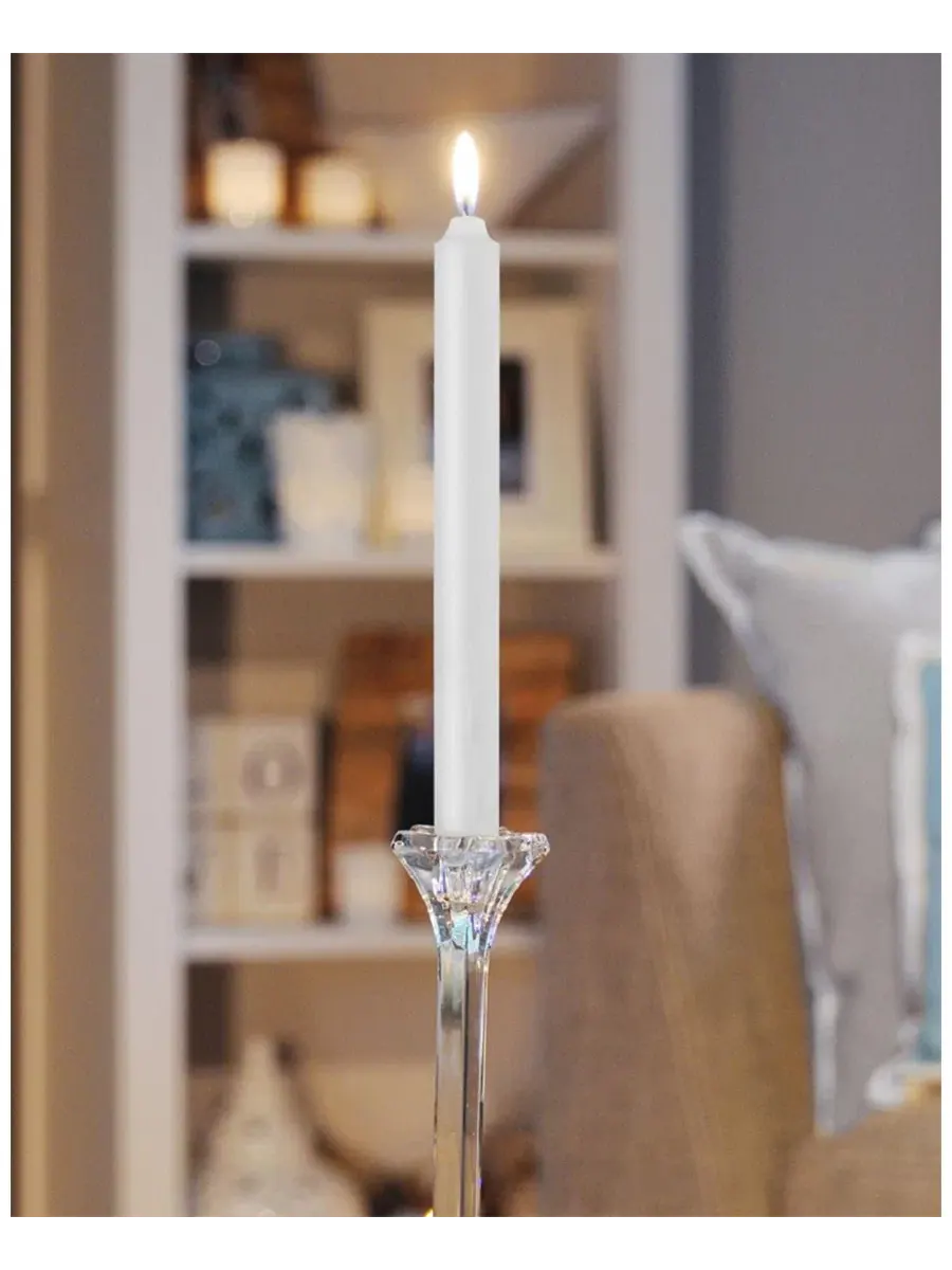 Набор свечей Arista Timberline, 12 шт ROOT CANDLES — изображение 2 из 2, белый