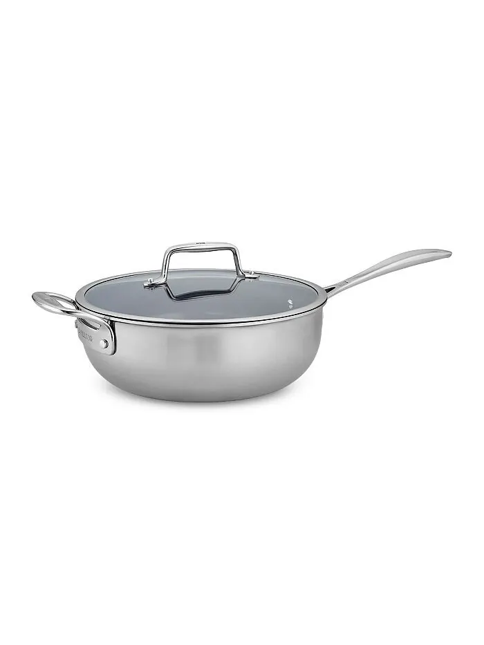 Сотейник Zwilling Clad CFX Ceramic, 30 см — изображение 1 из 5, серебряный