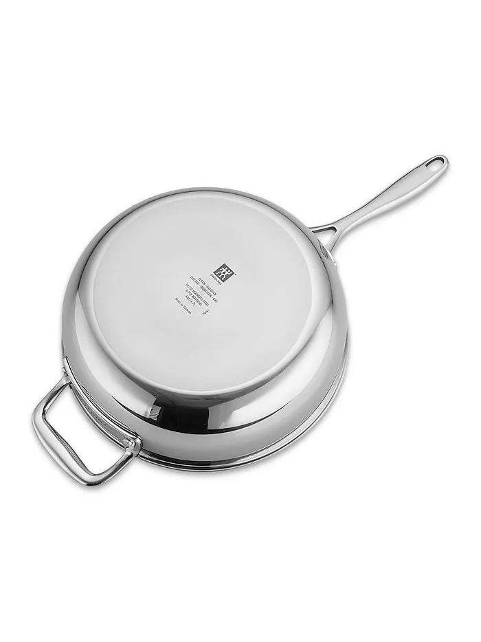Сотейник Zwilling Clad CFX Ceramic, 30 см — изображение 3 из 5, серебряный