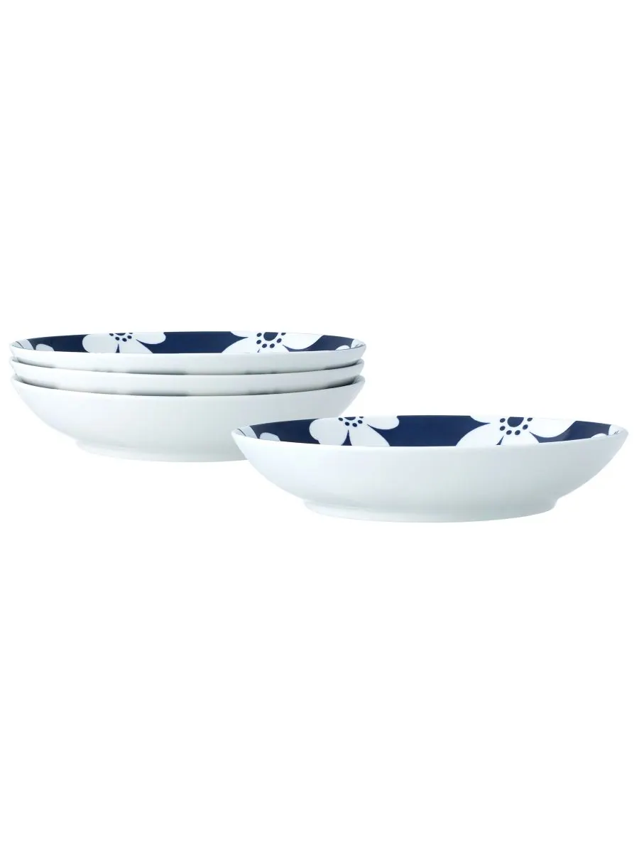 Набор из 4 тарелок для пасты Bluefjord, 9,50 дюймов, 35 унций Noritake — изображение 1 из 3, синий