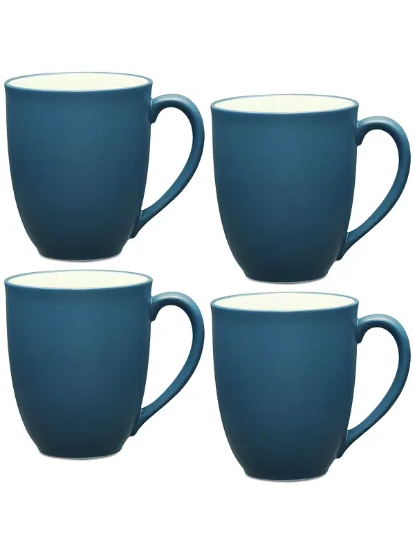 Кружки Colorwave xl 18 унций, набор из 4 штук Noritake — изображение 1 из 3, синий