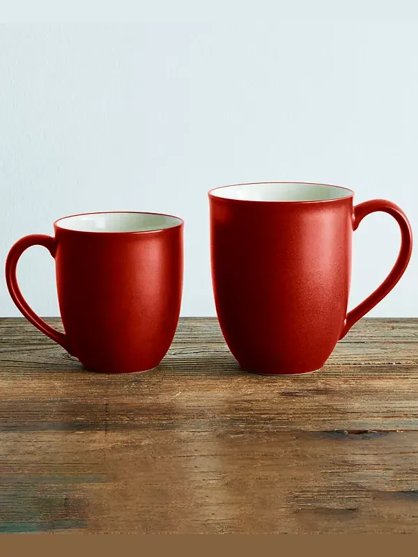 Кружки Colorwave xl 18 унций, набор из 4 штук Noritake — изображение 3 из 4, малина