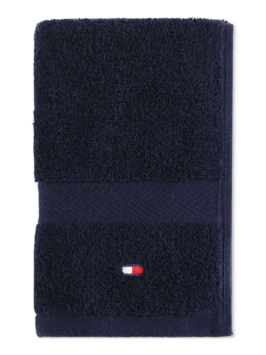 Современное американское полотенце для рук из однотонного хлопка, 40 см x 66 см Tommy Hilfiger Home