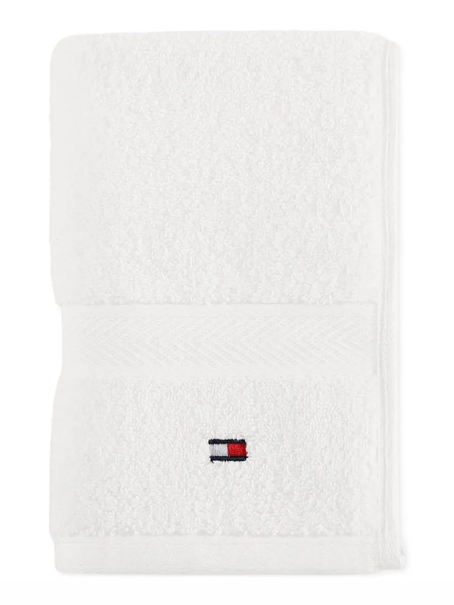 Современное американское полотенце для рук из однотонного хлопка, 40 см x 66 см Tommy Hilfiger Home