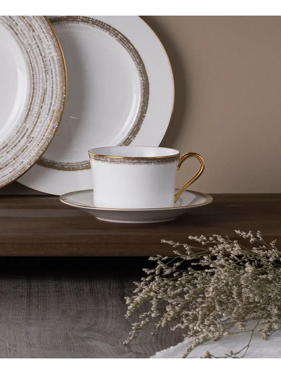 Набор из 4 блюдец Haku, 15 см Noritake — изображение 13 из 17, белый