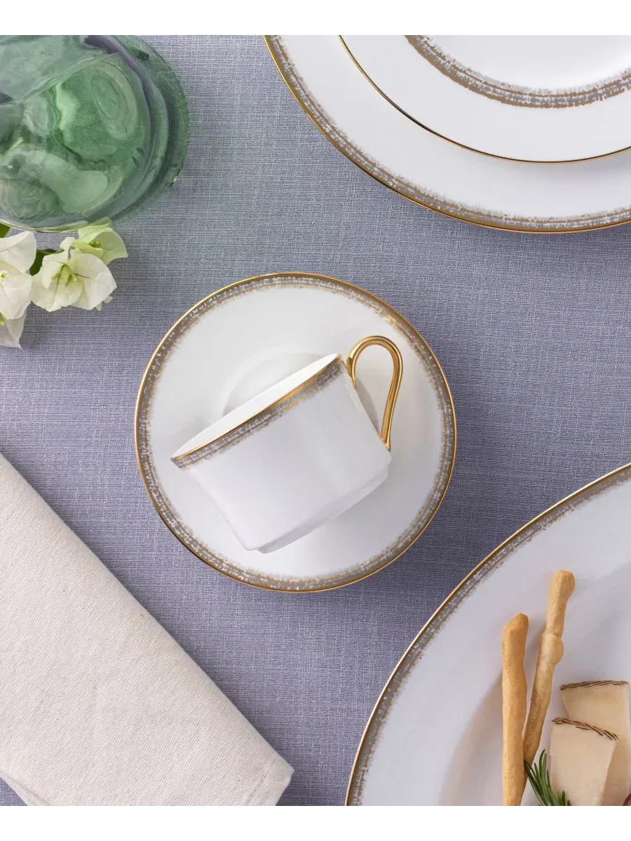 Набор из 4 блюдец Haku, 15 см Noritake — изображение 16 из 17, белый