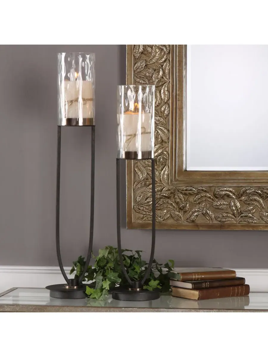 Набор из 2 подсвечников Durga Iron Work Uttermost — изображение 2 из 2