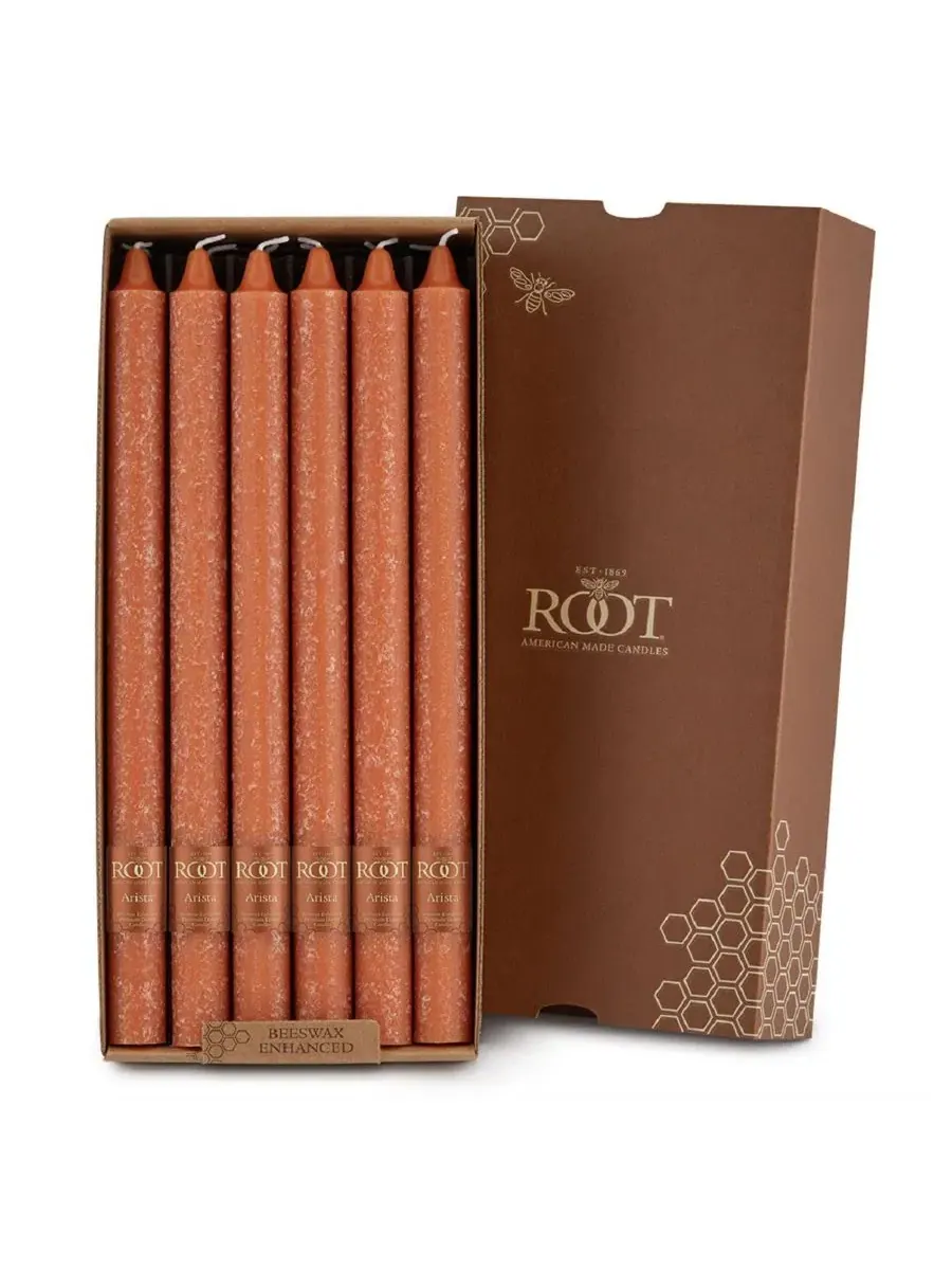Набор свечей Arista Timberline, 12 штук ROOT CANDLES — изображение 1 из 3, красный