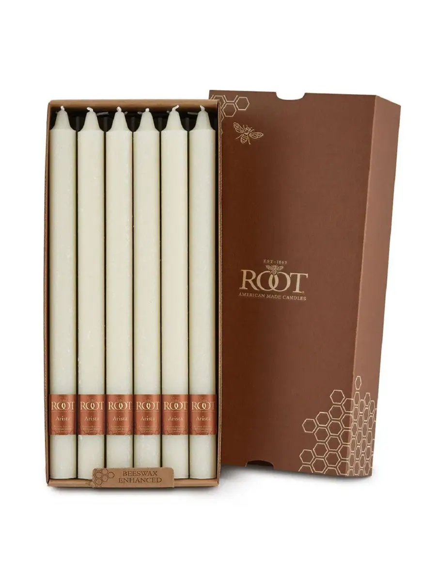 Набор свечей 12 шт, Timberline ROOT CANDLES — изображение 1 из 2, белый