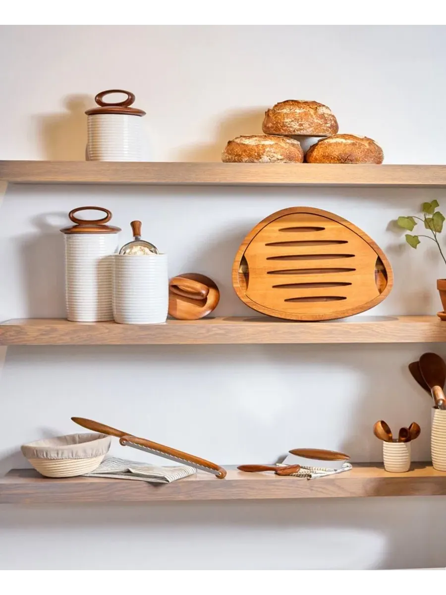 Набор для выпечки хлеба Breaking Bread Collection Nambé — изображение 11 из 11, коричневый