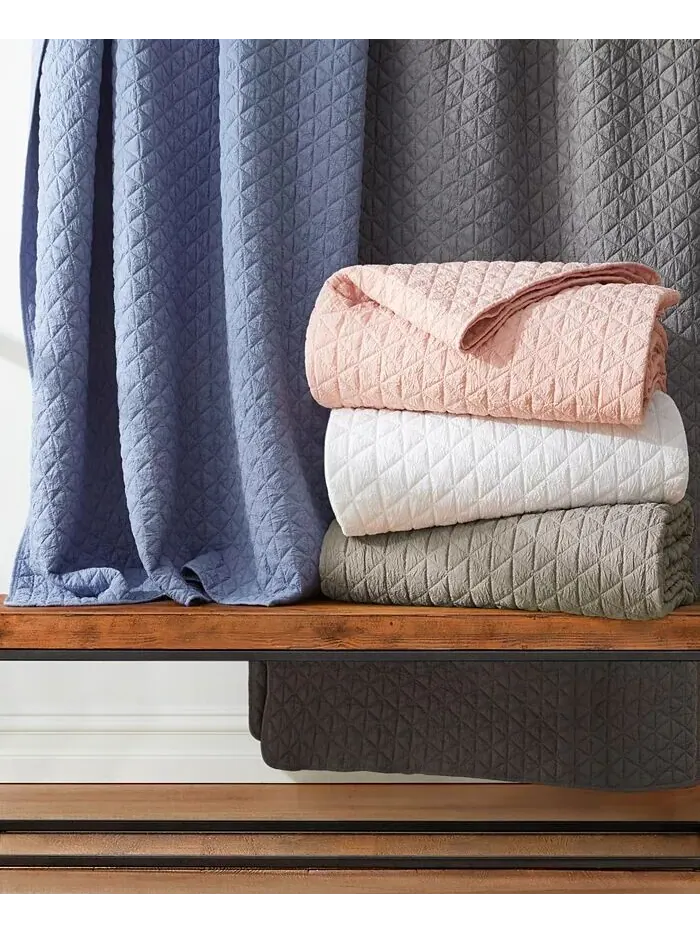 Homthreads Rowan 2 шт. Шам-сет, Европейский Levtex — изображение 6 из 12, белый