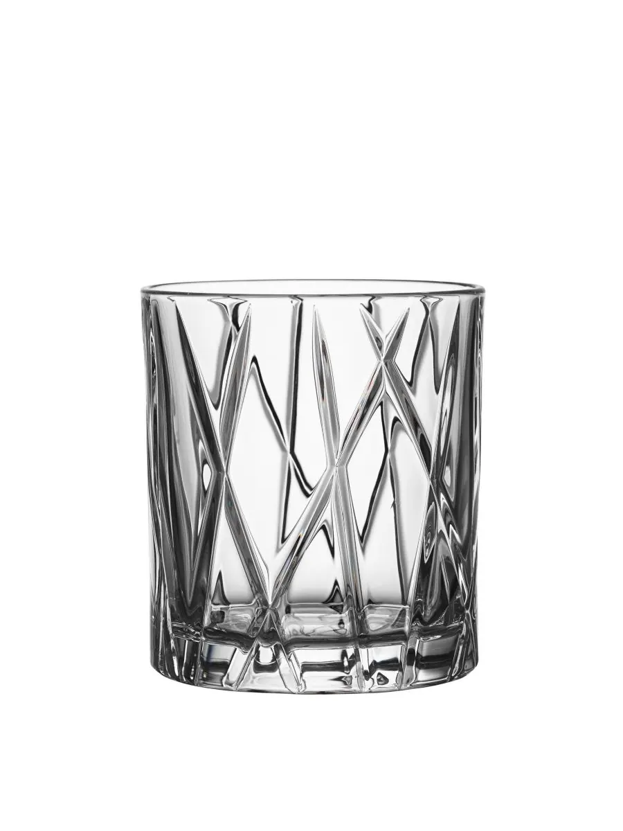 Набор из 4 бокалов City Old Fashioned Glasses Orrefors — изображение 2 из 5, прозрачный