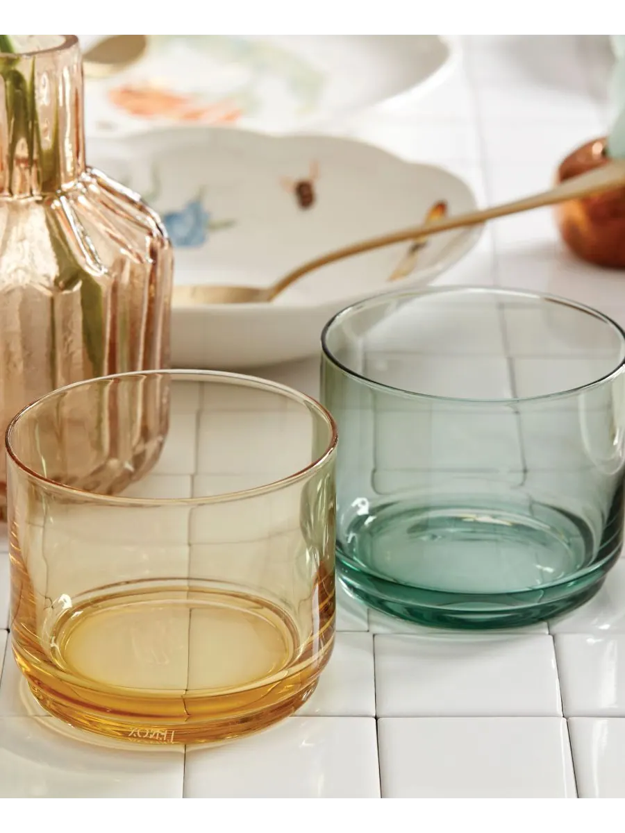 Набор из 4 коротких очков Tuscany Classics, которые можно ставить друг на друга Lenox — изображение 4 из 8, оранжевый