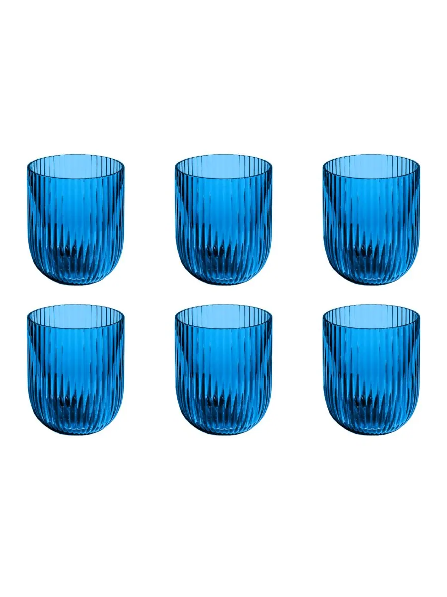 Набор из 6 бокалов без ножки Mesa Abode Homewares — изображение 1 из 4, синий