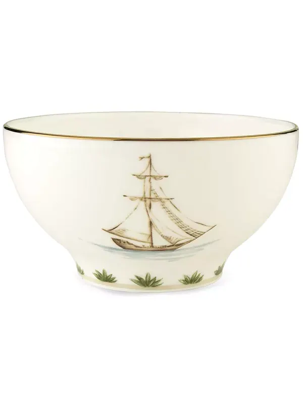 Британская колониальная рисовая чаша Lenox