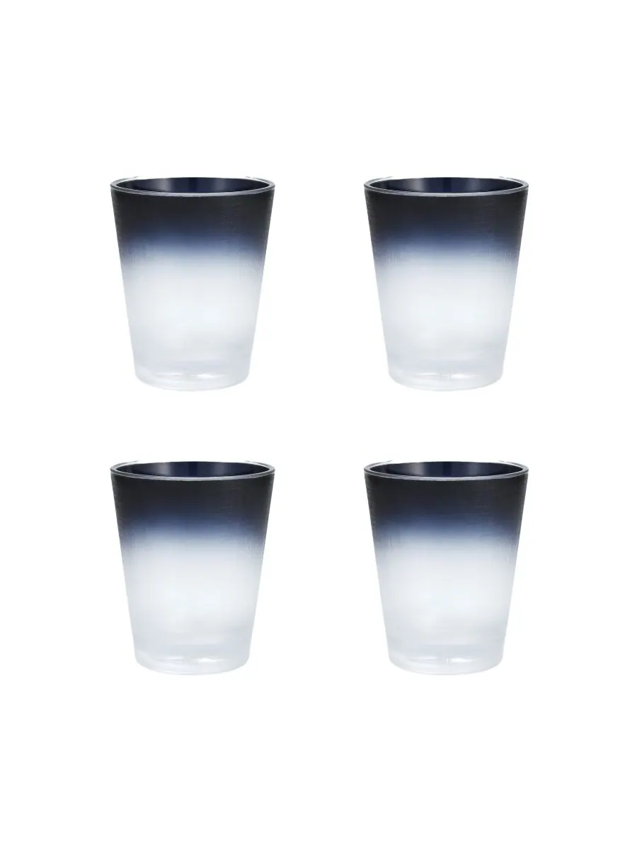 Набор из 4 бутылок виски La Cote Outdoor Double Old Fashioned объемом 14 унций Fortessa — изображение 2 из 6, серый