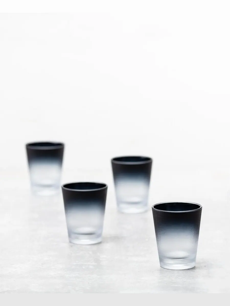 Набор из 4 бутылок виски La Cote Outdoor Double Old Fashioned объемом 14 унций Fortessa — изображение 3 из 6, серый