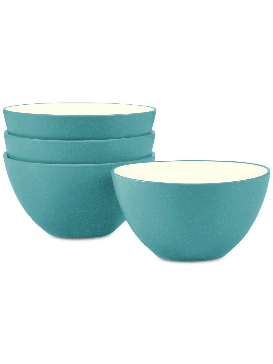Набор из 4 мисок для подготовки и сервировки блюд Colorwave Noritake — изображение 1 из 4, бирюзовый