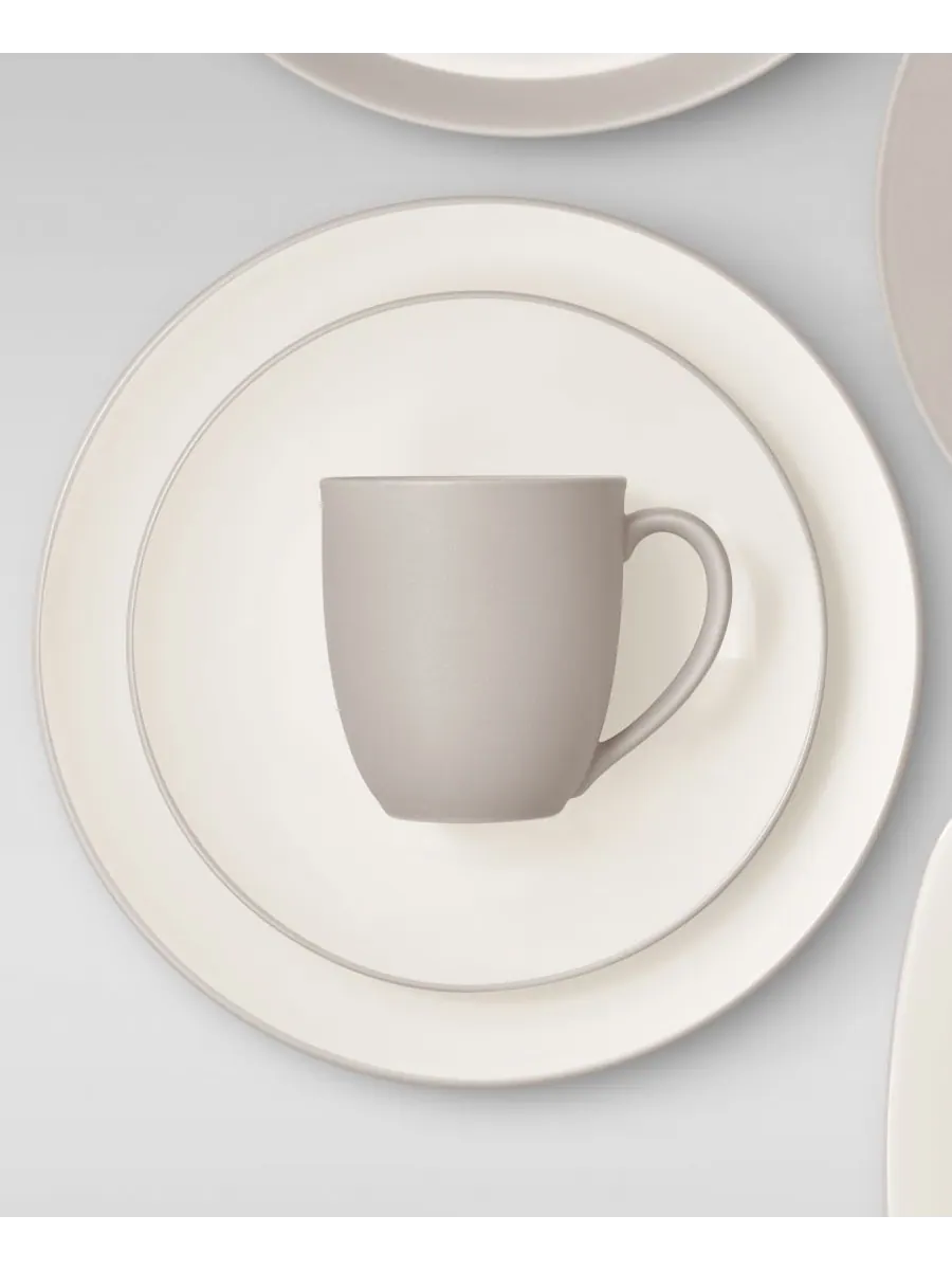 Набор из 4 обеденных тарелок Colorwave Coupe Noritake — изображение 10 из 10, голый оттенок