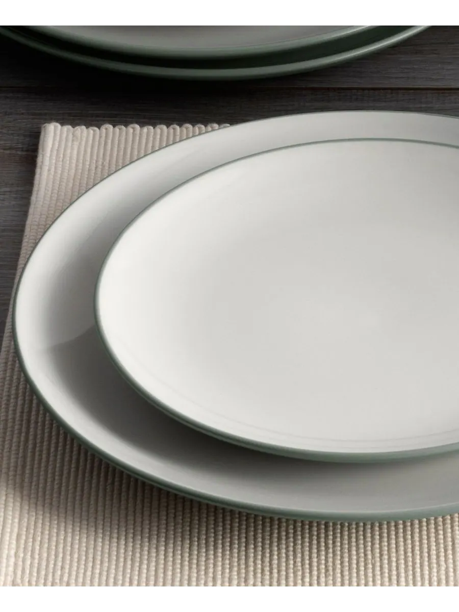 Набор из 4 обеденных тарелок Colorwave Coupe Noritake — изображение 5 из 10, зеленый