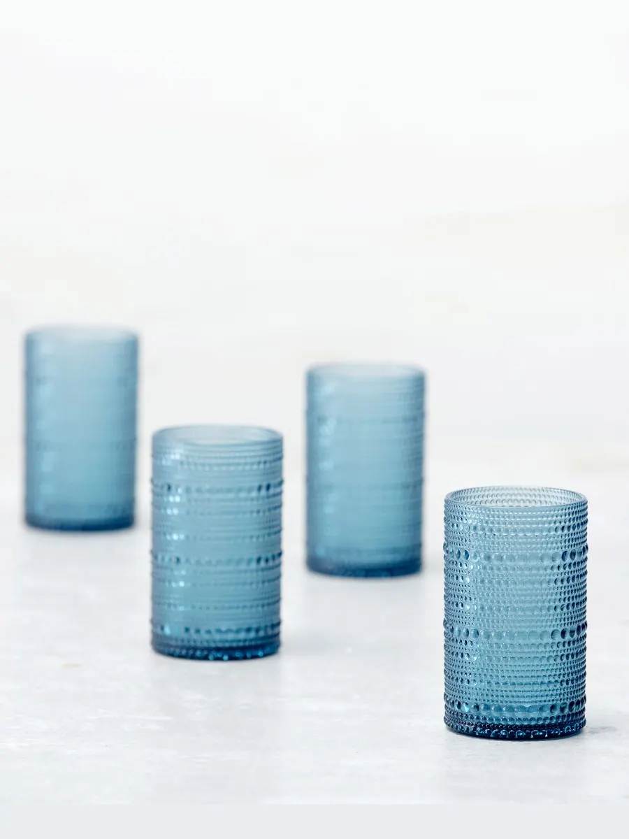Набор из 4 стаканов для напитков Orbetto Outdoor Iced Beverage Glasses объемом 13 унций (373 мл) — изображение 6 из 6