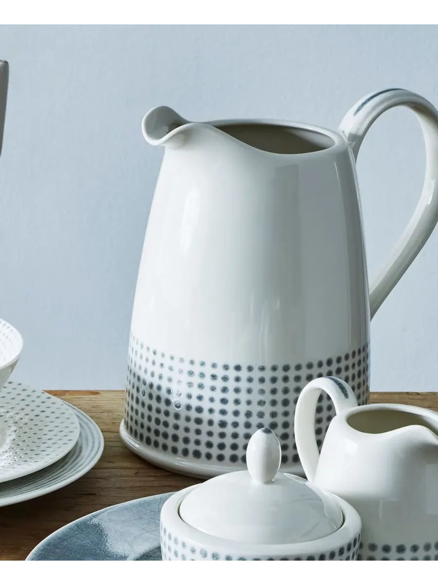 Кувшин Noritake Blue Hammock Collection 2 л — изображение 2 из 10, серый