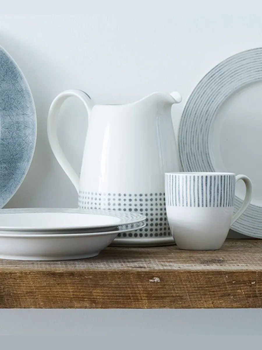 Кувшин Noritake Blue Hammock Collection 2 л — изображение 4 из 10, серый