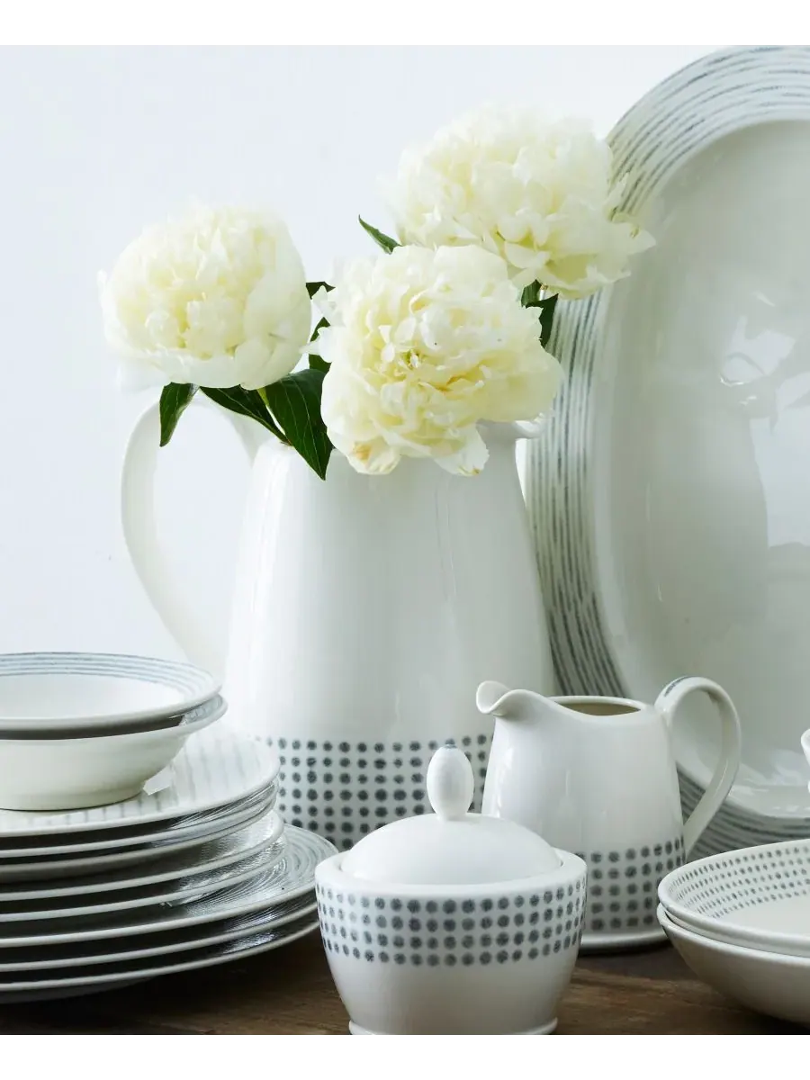 Кувшин Noritake Blue Hammock Collection 2 л — изображение 5 из 10, серый