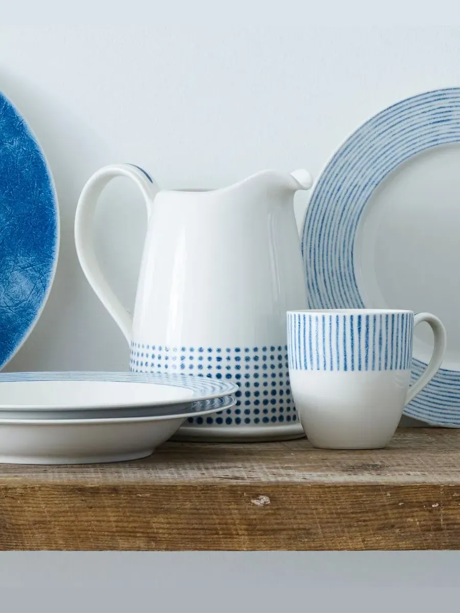 Кувшин Noritake Blue Hammock Collection 2 л — изображение 5 из 10, синий