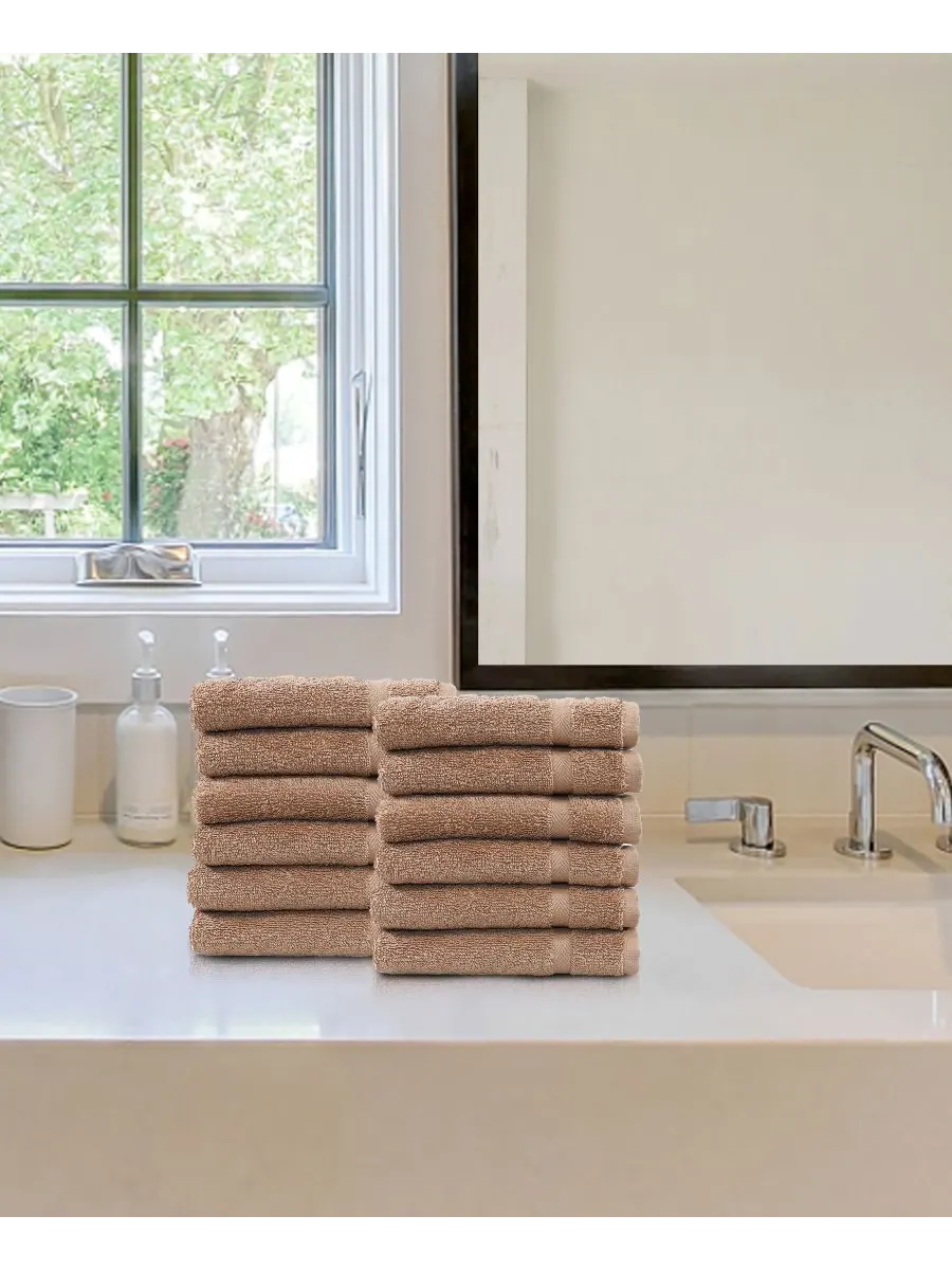Набор мочалок denzi из 12 предметов Linum Home — изображение 3 из 3, серый