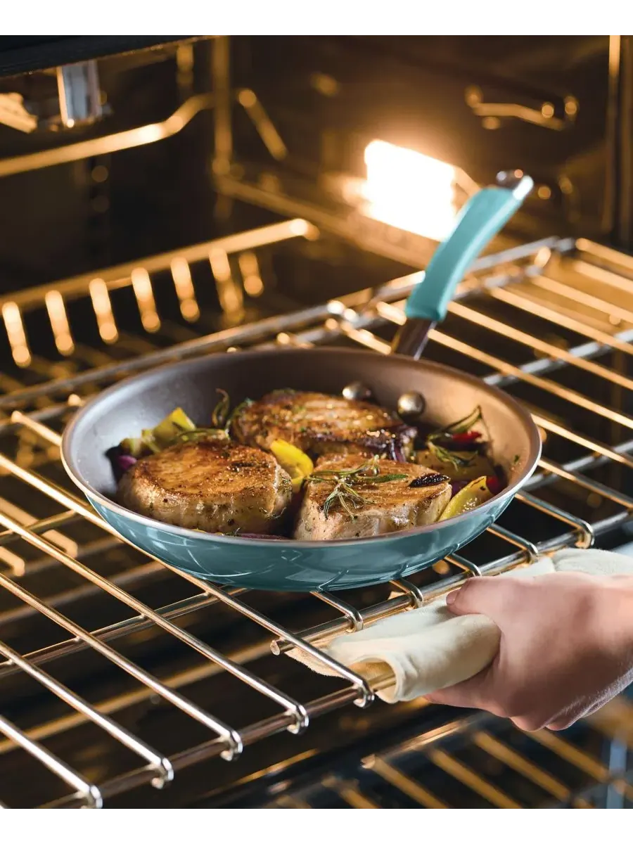 Набор из 2 антипригарных сковородок Cucina Rachael Ray — изображение 3 из 8, синий