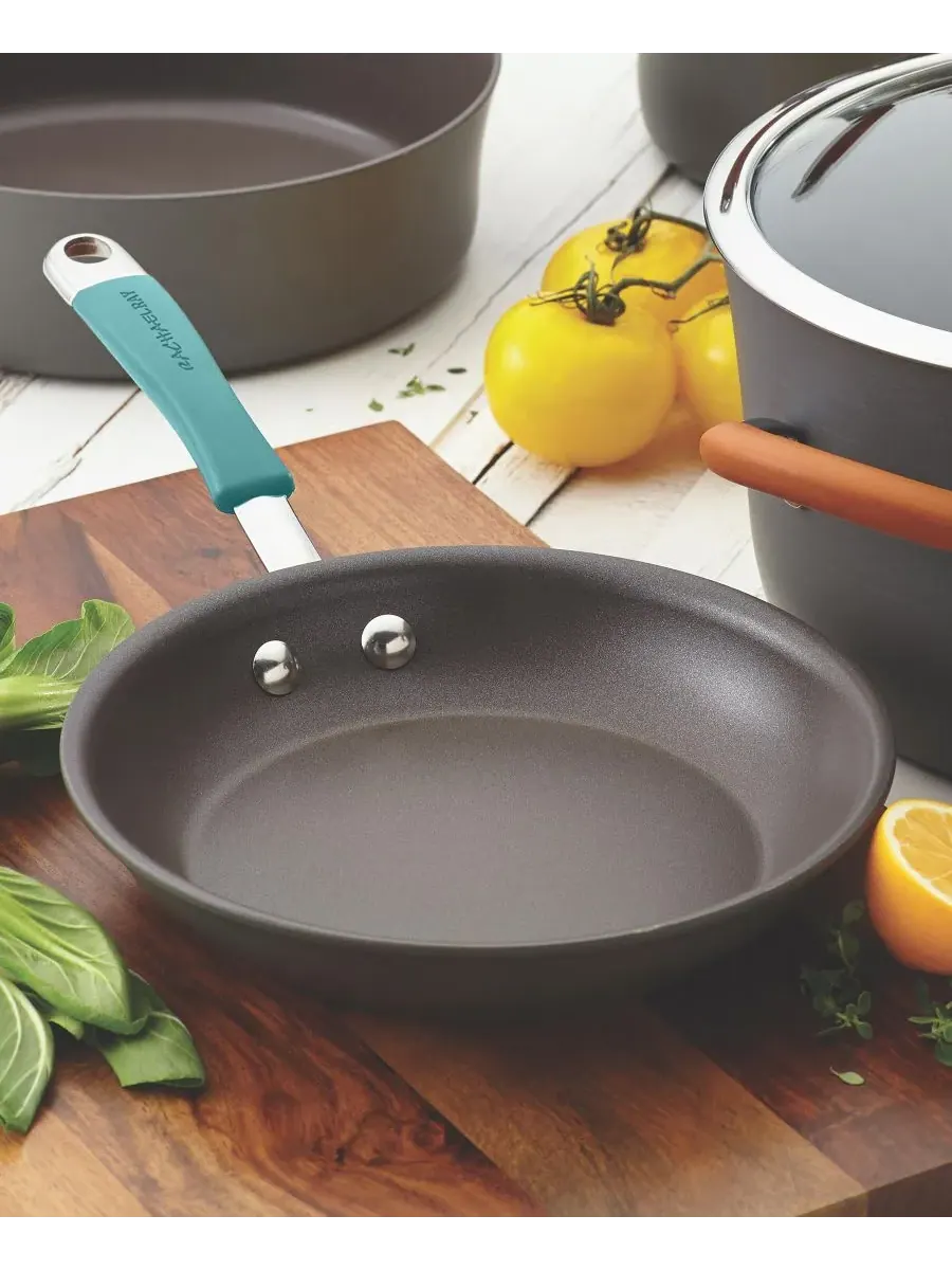 Набор из 2 антипригарных сковородок Cucina Rachael Ray — изображение 7 из 8, синий
