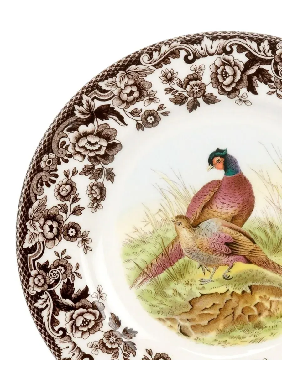 Салатная тарелка Woodland Pheasant Spode — изображение 2 из 4, нет цвета