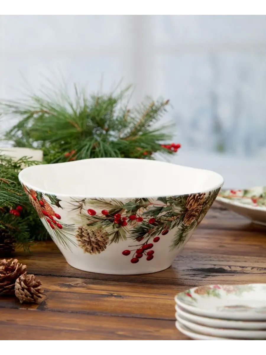 Глубокая сервировочная миска Woodland Deep Bowl Certified International, 2.6 л — изображение 4 из 4, мульти