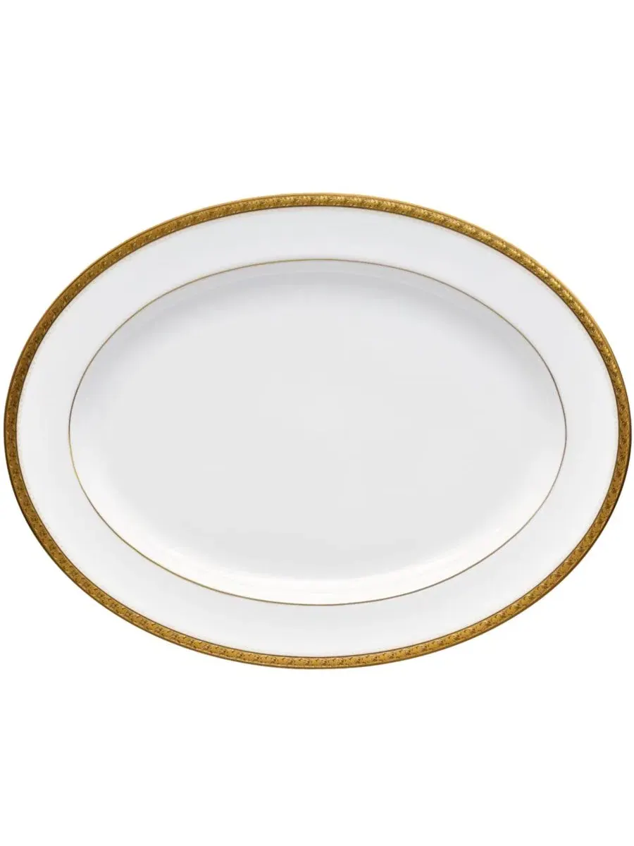 Овальное блюдо Charlotta Gold, 36 см Noritake — изображение 1 из 4, золото