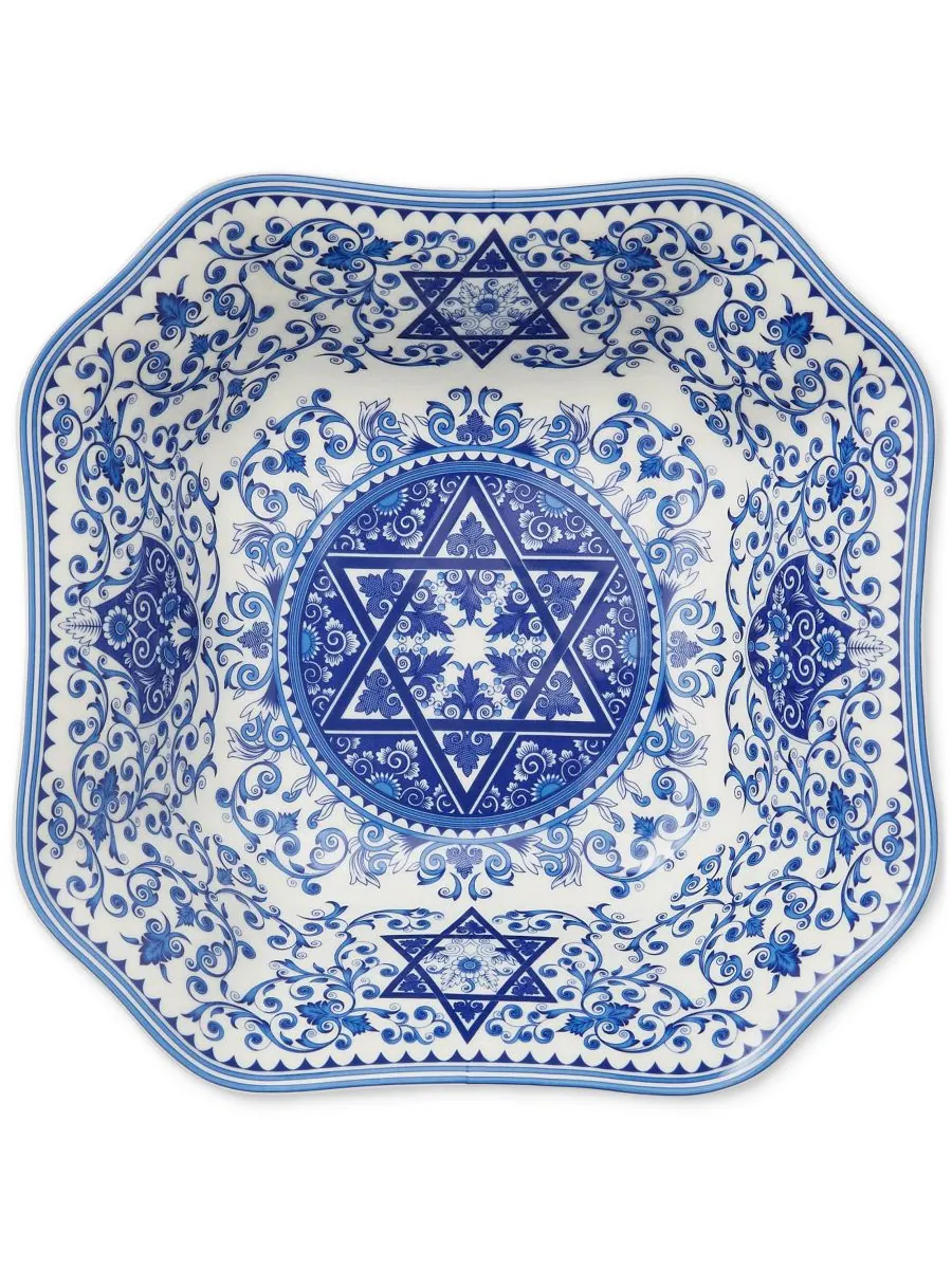 Иудейская сервировочная миска Spode — изображение 1 из 4, синий
