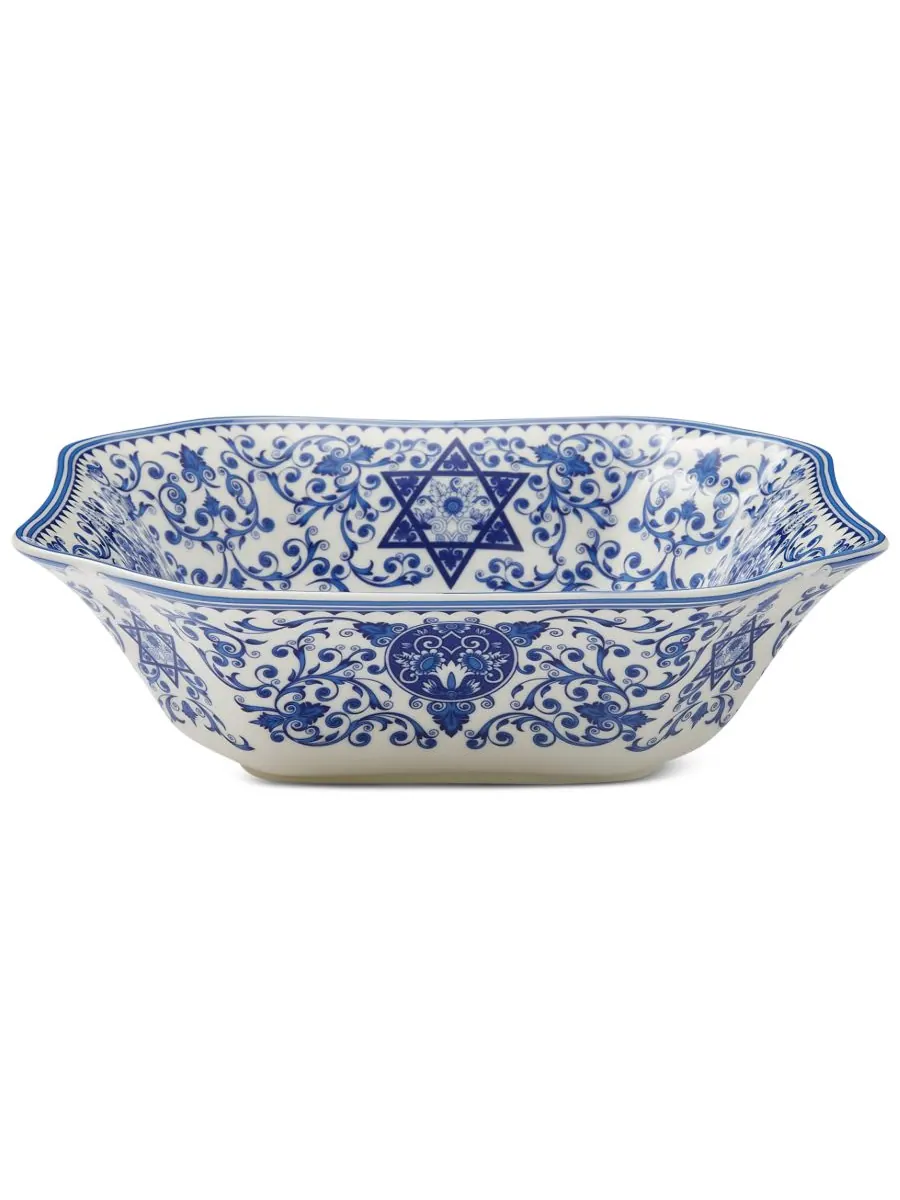 Иудейская сервировочная миска Spode — изображение 4 из 4, синий