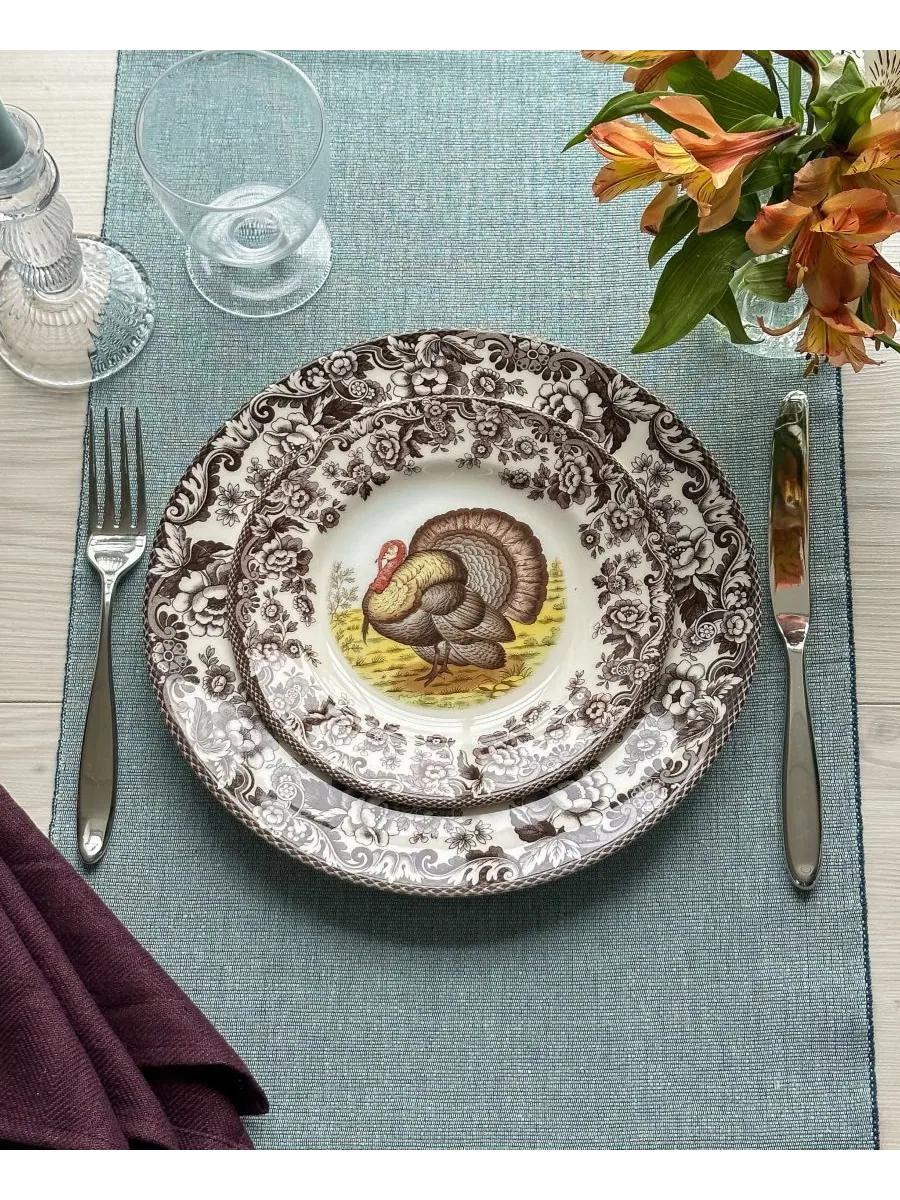 Тарелка с салатом из индейки по-лесному Spode — изображение 2 из 4, нет цвета