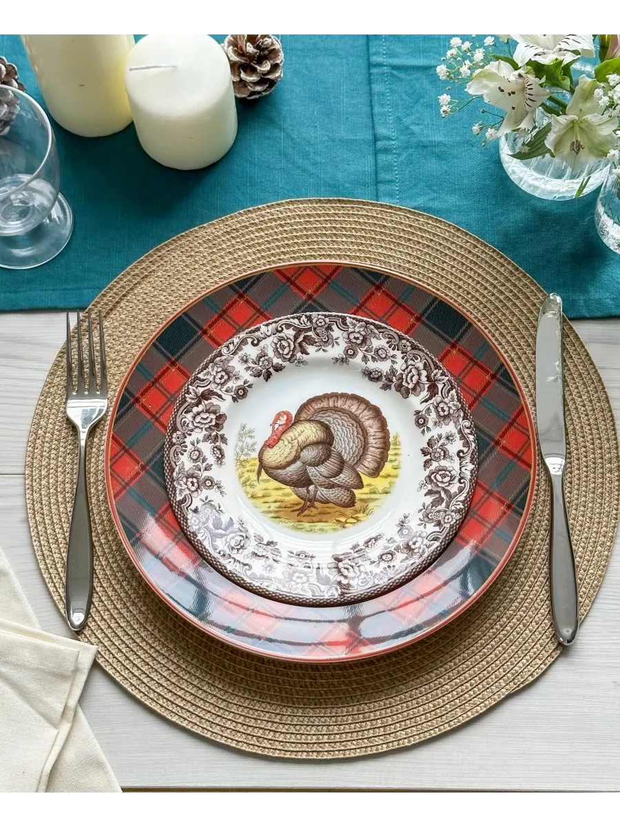 Тарелка с салатом из индейки по-лесному Spode — изображение 4 из 4, нет цвета