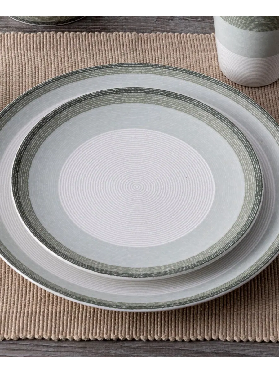 Набор из 4 салатных тарелок Colorscapes Layers Coupe, диаметр 8,25 дюйма Noritake — изображение 9 из 10, небесный