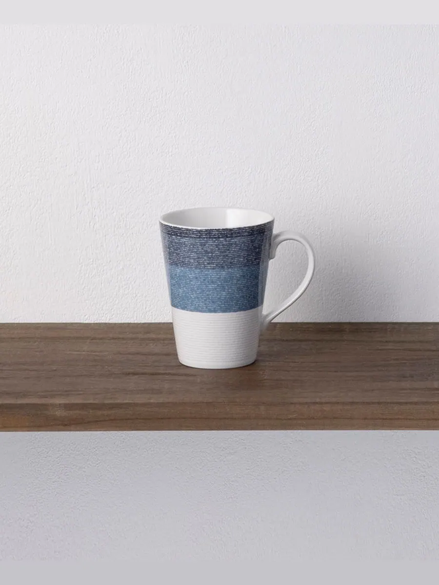 Набор из 4 кружек Colorscapes Layers, 355 мл Noritake — изображение 3 из 10, темно-синий