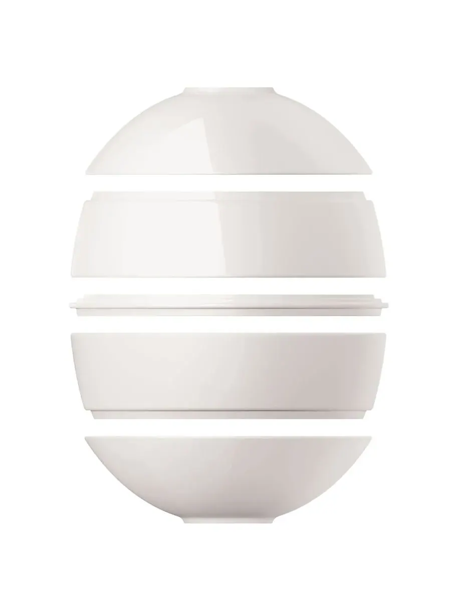 Набор закусок La Petite Boule White из 5 предметов Villeroy & Boch — изображение 3 из 10, белый