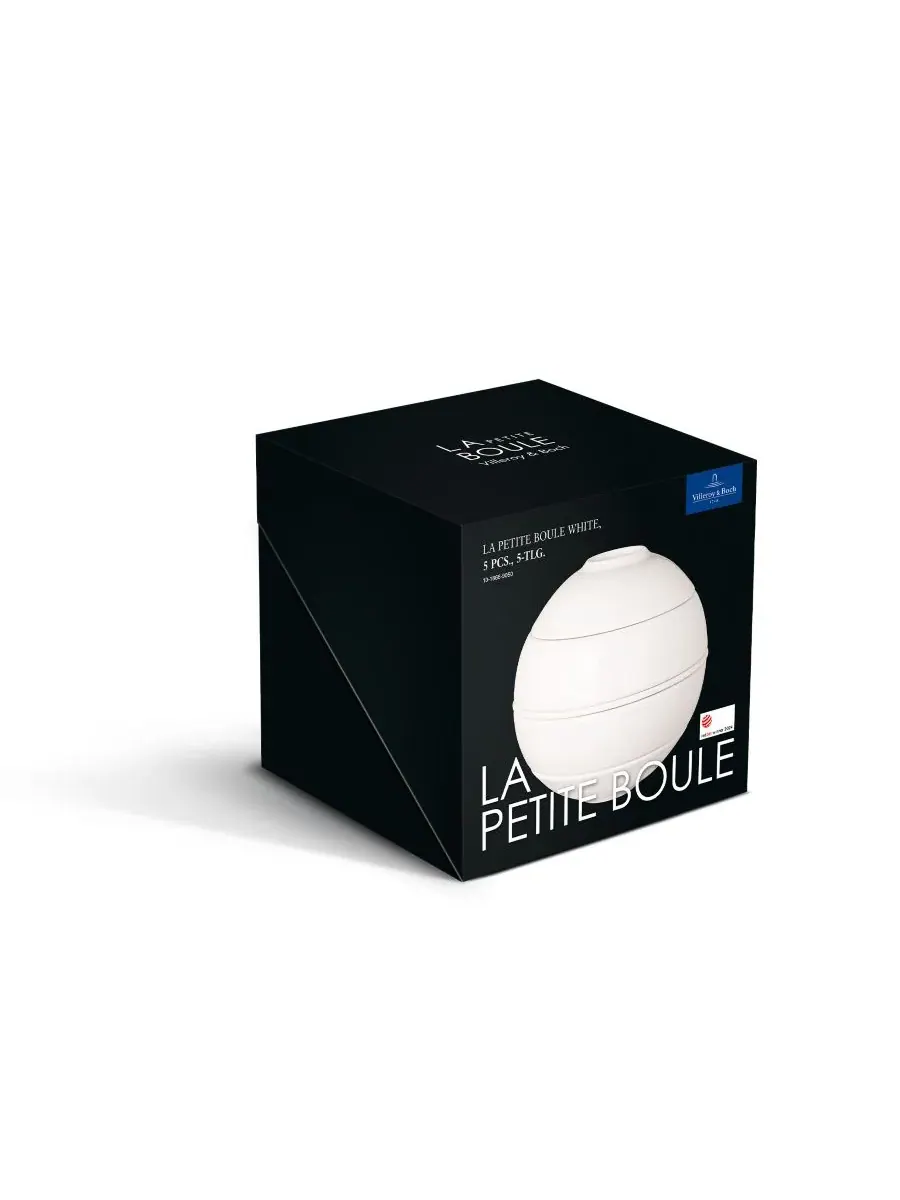 Набор закусок La Petite Boule White из 5 предметов Villeroy & Boch — изображение 6 из 10, белый