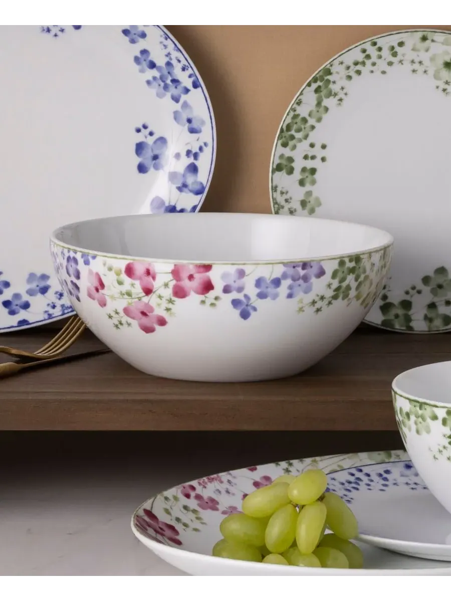 Круглая миска Noritake Bloomington Road 23 см — изображение 2 из 10, мульти