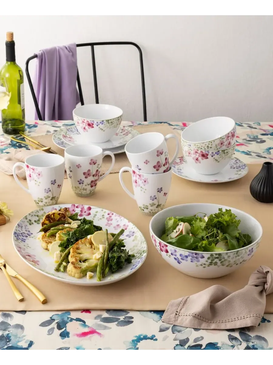 Круглая миска Noritake Bloomington Road 23 см — изображение 7 из 10, мульти