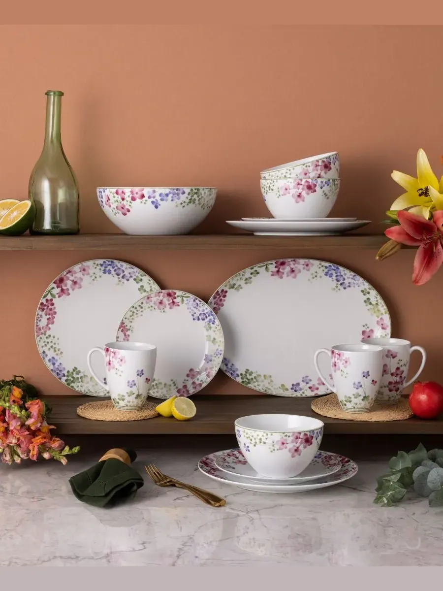 Круглая миска Noritake Bloomington Road 23 см — изображение 8 из 10, мульти